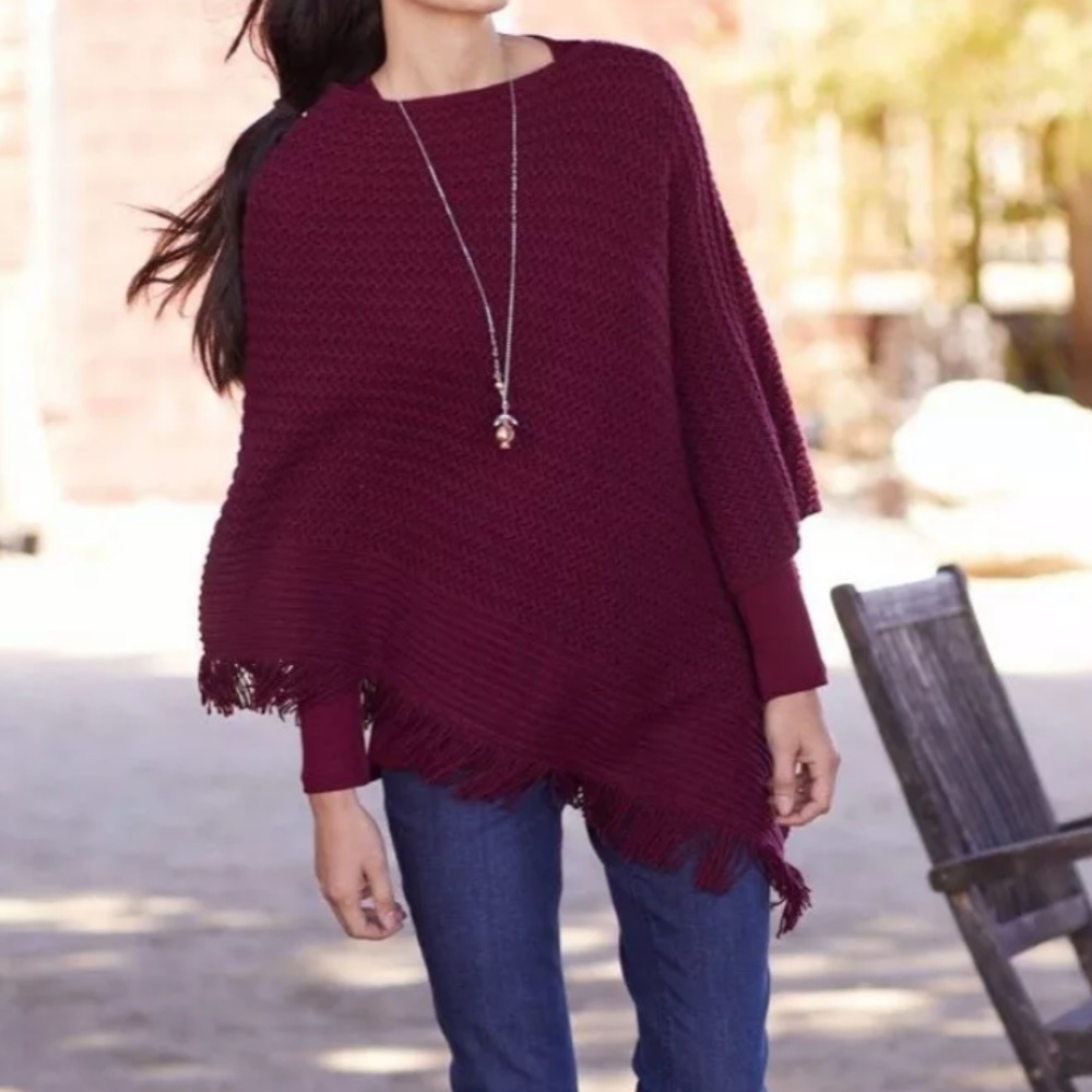 J Jill poncho